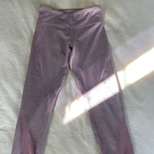 Girls Purple Leggings (Slightly Capri) NWOT